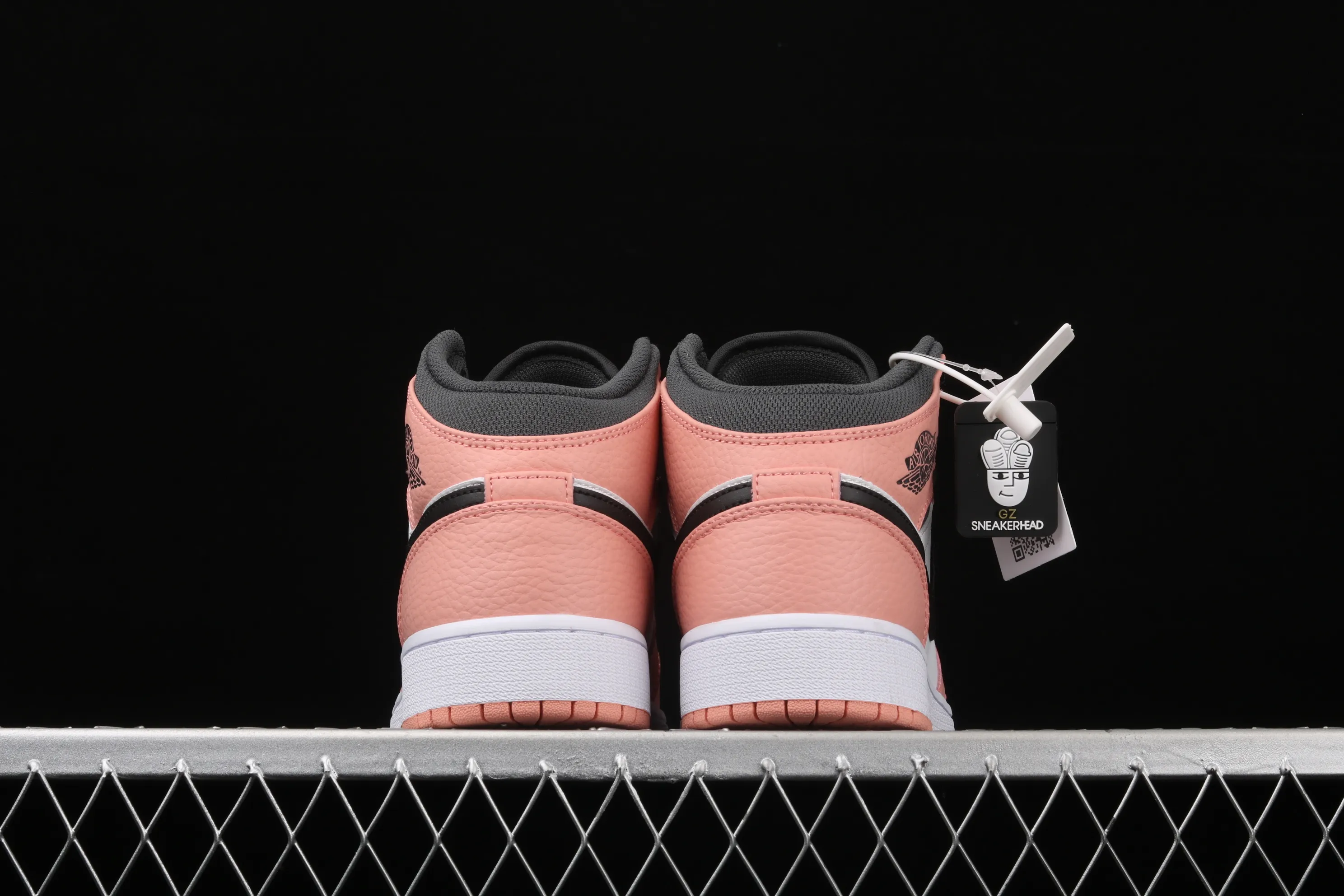 All categories Air Jordan Jordan series basketball shoes Air Jordan 1 Mid Air Jordan 1 Mid "Pink Quartz" AJ1 Joe 1 pink quartz first layer Chinese basketball shoes 555112-603